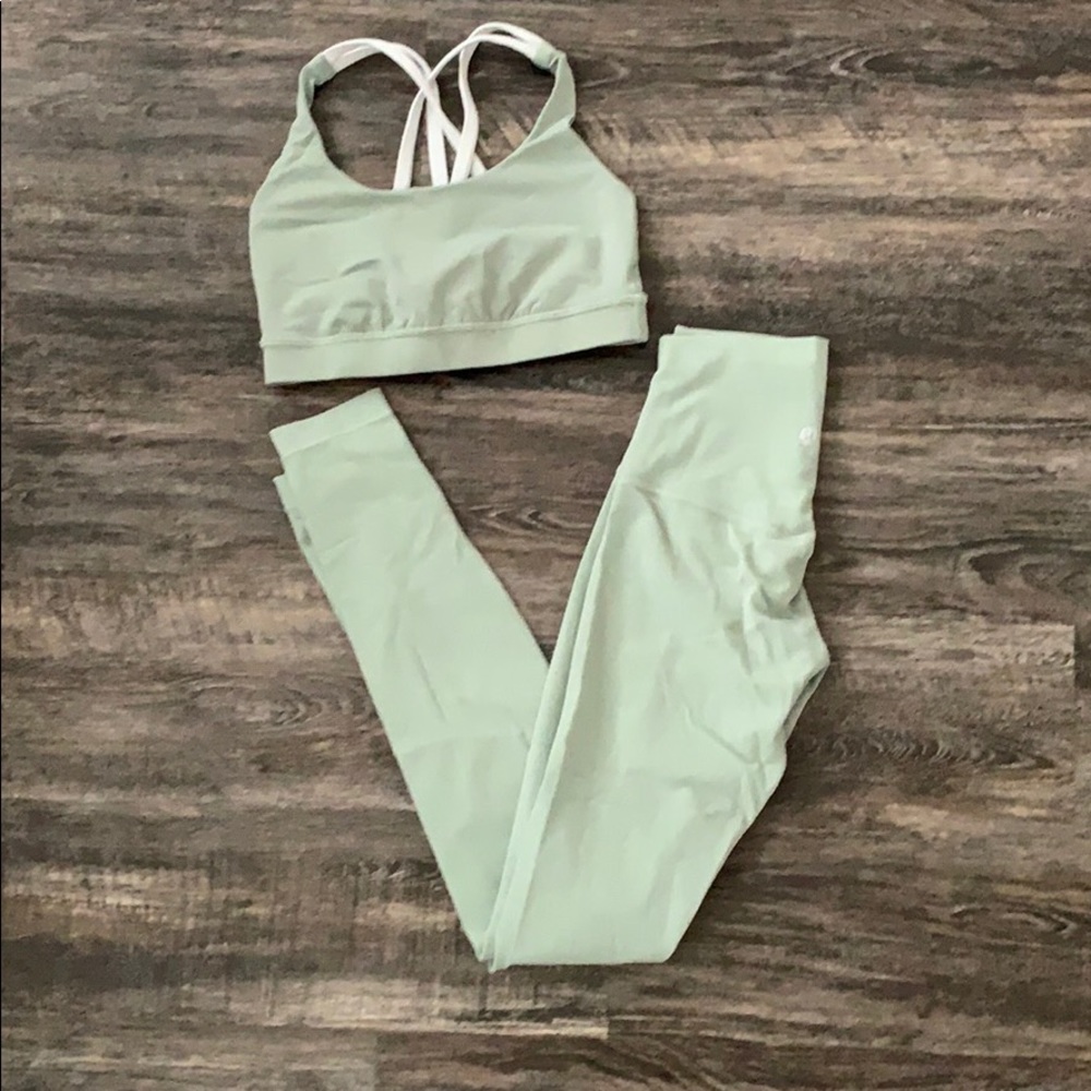 Lululemon align and sports bra set